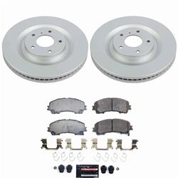 PowerStop Z23 Daily Driver Evolution Coated Brake Upgrade Kits for 2019-2025 QX50, 2022-2025 QX55 - CPK8415-23