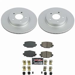 PowerStop Z23 Daily Driver Evolution Coated Brake Upgrade Kits for 2019-2025 QX50, 2022-2025 QX55 - CPK8432-23