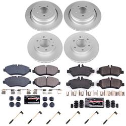 PowerStop Z23 Daily Driver Evolution Coated Brake Upgrade Kits for 2007-2008 SPRINTER 2500 - CPK8449-23