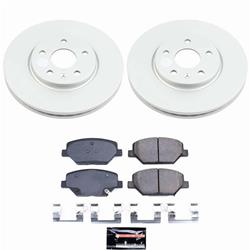 PowerStop Z23 Daily Driver Evolution Coated Brake Upgrade Kits for 2019-2020 ENVISION, 2019 XT4 - CPK8466-23