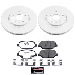 PowerStop - Brake Rotor and Pad Combos for 2019-2020 ENVISION, 2019 XT4 - CPK8466-26