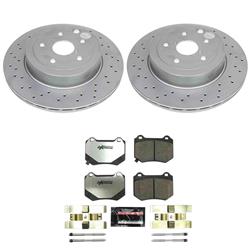 PowerStop - Brake Rotor and Pad Combos for 2024 WRX, 2018-2021 WRX STI - CPK8496-26