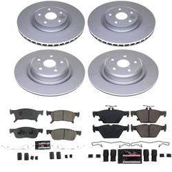 PowerStop Z23 Daily Driver Evolution Coated Brake Upgrade Kits for 2019-2020 ASCENT - CPK8518-23