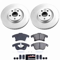 PowerStop Z23 Daily Driver Evolution Coated Brake Upgrade Kits for 2019-2020 POLICE RESPONDER HYBRID, SSV PLUG-IN HYBRID - CPK8540-23