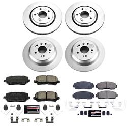 PowerStop Z23 Daily Driver Evolution Coated Brake Upgrade Kits for 2019-2025 PASSPORT - CPK8613-23