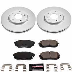 PowerStop Z23 Daily Driver Evolution Coated Brake Upgrade Kits for 2017 OPTIMA - CPK8621-23