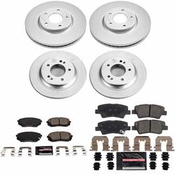 PowerStop Z23 Daily Driver Evolution Coated Brake Upgrade Kits for 2017 OPTIMA - CPK8629-23