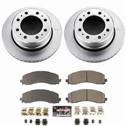 PowerStop Z23 Daily Driver Evolution Coated Brake Upgrade Kits for 2019-2025 RAM 3500 - CPK8637-23