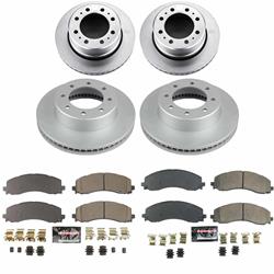 PowerStop Z23 Daily Driver Evolution Coated Brake Upgrade Kits for 2019-2025 RAM 3500 - CPK8639-23