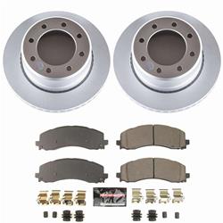 PowerStop Z23 Daily Driver Evolution Coated Brake Upgrade Kits for 2019-2025 RAM 2500 - CPK8641-23