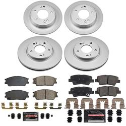 PowerStop Z23 Daily Driver Evolution Coated Brake Upgrade Kits for 2020-2025 SOUL, VENUE - CPK8686-23