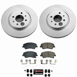 PowerStop Z23 Daily Driver Evolution Coated Brake Upgrade Kits for 2018-2022 ACCENT, RIO - CPK8699-23