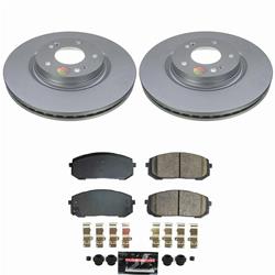 PowerStop Z23 Daily Driver Evolution Coated Brake Upgrade Kits for 2021-2025 ELANTRA, K5, 2020-2026 SONATA - CPK8752-23