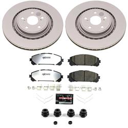PowerStop - Brake Rotor and Pad Combos for 2023-2024 RX350H, RX350, 2020-2024 HIGHLANDER - CPK8753-36