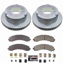 PowerStop Z23 Daily Driver Evolution Coated Brake Upgrade Kits for 2019-2025 RAM 3500 - CPK8776-23