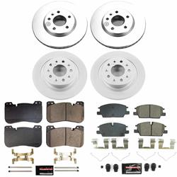 PowerStop Z23 Daily Driver Evolution Coated Brake Upgrade Kits for 2022-2024 EQUINOX, TERRAIN, 2021-2025 MALIBU - CPK8799-23
