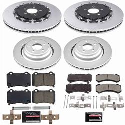 PowerStop Z23 Daily Driver Evolution Coated Brake Upgrade Kits for 2021-2023 CHALLENGER, CHARGER - CPK8801-23