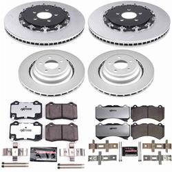 PowerStop Z26 Street Warrior Coated Brake Upgrade Kits for 2021-2023 CHALLENGER, CHARGER - CPK8801-26