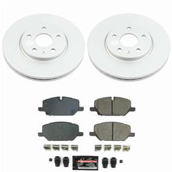 PowerStop Z23 Daily Driver Evolution Coated Brake Upgrade Kits for 2021-2025 ENVISION, 2020-2024 XT4 - CPK8829-23