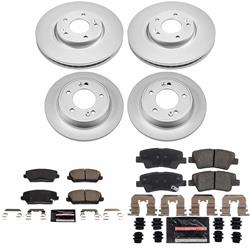 PowerStop Z23 Daily Driver Evolution Coated Brake Upgrade Kits for 2016 VELOSTER - CPK8890-23