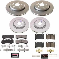 PowerStop Z23 Daily Driver Evolution Coated Brake Upgrade Kits for 2021-2026 DURANGO, 2021 GRAND CHEROKEE - CPK8903-23