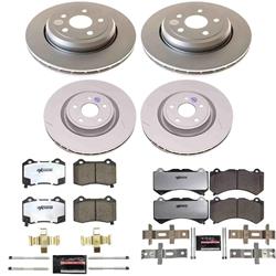 PowerStop - Brake Rotor and Pad Combos for 2021-2026 DURANGO, 2021 GRAND CHEROKEE - CPK8903-26