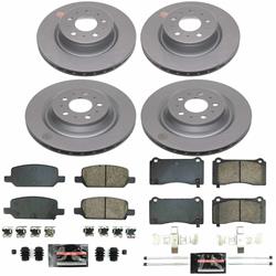PowerStop Z23 Daily Driver Evolution Coated Brake Upgrade Kits for 2017-2021 TESLA 3 - CPK8904-23