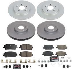 PowerStop Z23 Daily Driver Evolution Coated Brake Upgrade Kits for 2020-2025 PALISADE, 2020-2024 TELLURIDE - CPK8918-23