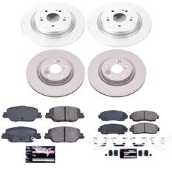 PowerStop Z23 Daily Driver Evolution Coated Brake Upgrade Kits for 2020-2022 CR-V - CPK8942-23