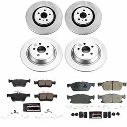 PowerStop Z23 Daily Driver Evolution Coated Brake Upgrade Kits for 2017-2020 CONTINENTAL, 2017-2019 FUSION - CPK8975-23