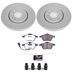 PowerStop - Brake Rotor and Pad Combos for 1999-2010 BEETLE, 1999-2006 GOLF, 1999-2005 JETTA - CPK898-26