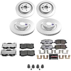 PowerStop - Brake Rotor and Pad Combos for 2021-2023 MUSTANG - CPK9030-26