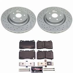 PowerStop Z23 Daily Driver Evolution Coated Brake Upgrade Kits for 2021 WRX - CPK9080-23