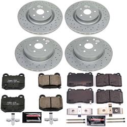 PowerStop Z23 Daily Driver Evolution Coated Brake Upgrade Kits for 2021 WRX - CPK9096-23