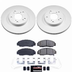 PowerStop Z23 Daily Driver Evolution Coated Brake Upgrade Kits for 2006-2011 CIVIC - CPK9109-23