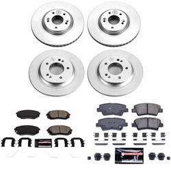PowerStop Z23 Daily Driver Evolution Coated Brake Upgrade Kits for 2020 OPTIMA - CPK9167-23