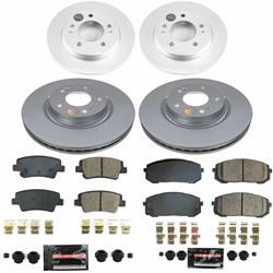 PowerStop Z23 Daily Driver Evolution Coated Brake Upgrade Kits for 2021-2025 ELANTRA - CPK9170-23