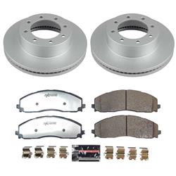 PowerStop - Brake Rotor and Pad Combos for 2023-2024 F-250 SUPER DUTY, F-350 SUPER DUTY - CPK9178-36