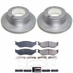 PowerStop Z23 Daily Driver Evolution Coated Brake Upgrade Kits for 2020-2023 F-53 MOTORHOME CHASSIS, F-59 COMMERCIAL STRIPPED CHASSIS - CPK9186-23