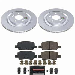 PowerStop Z23 Daily Driver Evolution Coated Brake Upgrade Kits for 2021-2023 SANTA FE, 2021-2025 SORENTO - CPK9187-23