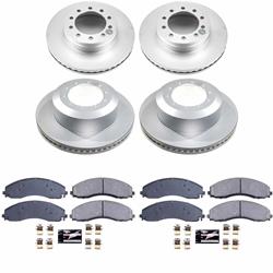PowerStop Z23 Daily Driver Evolution Coated Brake Upgrade Kits for 2023-2026 F-450 SUPER DUTY, F-550 SUPER DUTY - CPK9191-23