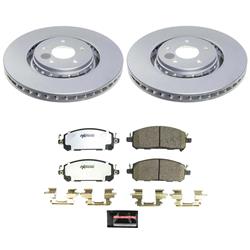 PowerStop - Brake Rotor and Pad Combos for 2022-2024 PATHFINDER, QX60 - CPK9206-36