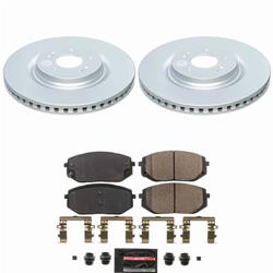 PowerStop Z23 Daily Driver Evolution Coated Brake Upgrade Kits for 2021-2025 K5, SONATA - CPK9209-23