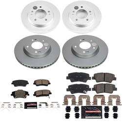 PowerStop Z23 Daily Driver Evolution Coated Brake Upgrade Kits for 2023-2024 NIRO - CPK9247-23