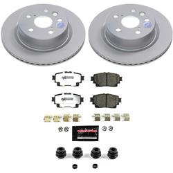 PowerStop - Brake Rotor and Pad Combos for 2021-2024 IS300, IS350, 2023-2024 RC300 - CPK9302-36