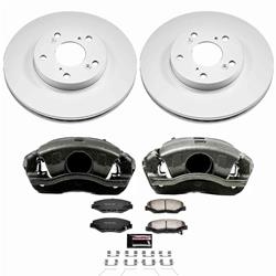PowerStop Z36 Truck and Tow Brake Upgrade Kits with Calipers for 2002-2004 CR-V, 2003-2011 ELEMENT - CPR1043-36