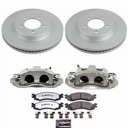 PowerStop Z36 Truck and Tow Evolution GEOMET Coated Brake Upgrade Kits with Calipers for 2006-2010 EXPLORER, MOUNTAINEER, 2007-2010 EXPLORER SPORT TRAC - CPR1441-36