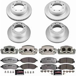 PowerStop Z36 Truck and Tow Evolution GEOMET Coated Brake Upgrade Kits with Calipers for 2005-2007 F-250 SUPER DUTY, F-350 SUPER DUTY - CPR1782-36