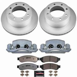 PowerStop Z36 Truck and Tow Evolution GEOMET Coated Brake Upgrade Kits with Calipers for 2007-2010 F-250 SUPER DUTY, F-350 SUPER DUTY - CPR1798-36