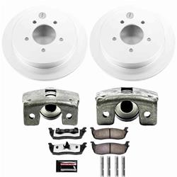 PowerStop Z36 Truck and Tow Brake Upgrade Kits with Calipers for 1997-2000 EXPEDITION, 1999-2000 F-150, 1998-2000 NAVIGATOR - CPR1872-36